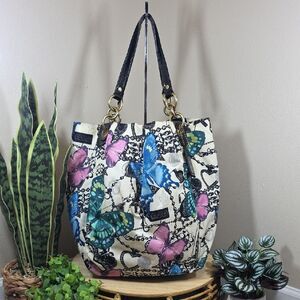 Coach RARE Limited-Edition Carly “Butterfly” XL Tote